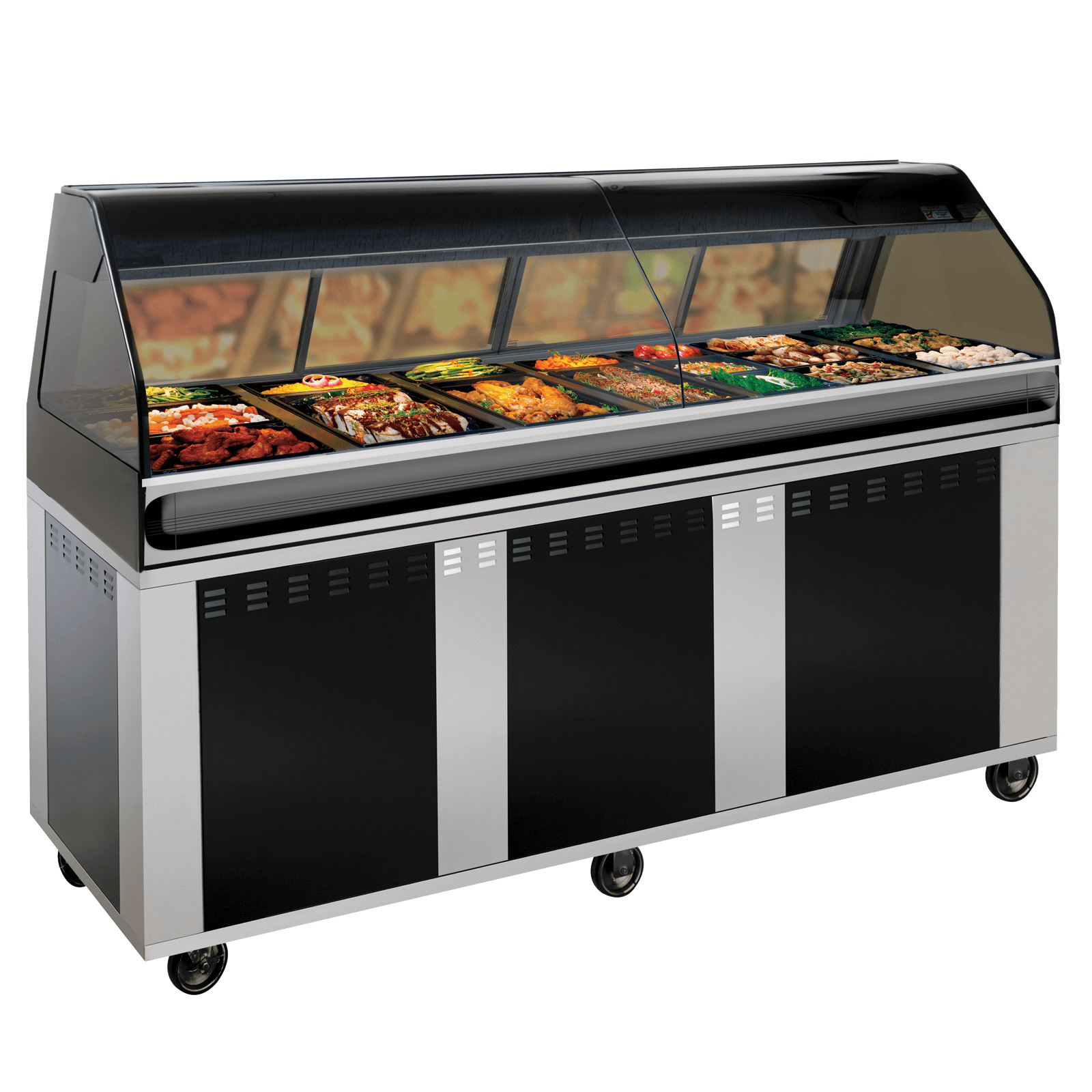 96in Wide Heated Display Case | ED2 Series | Alto-Shaam